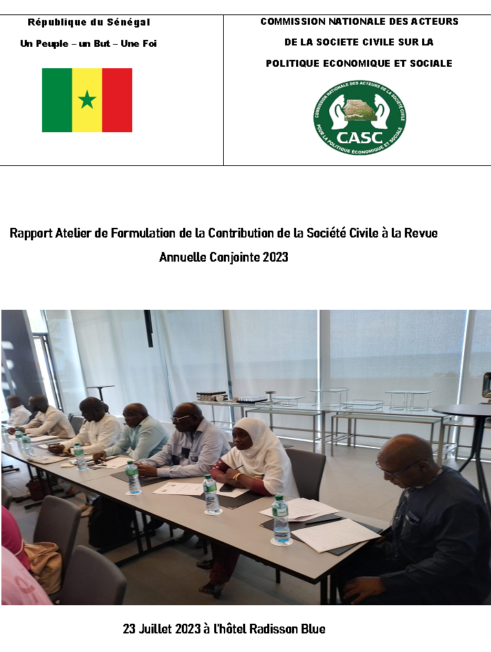 RAPPORT CASC1